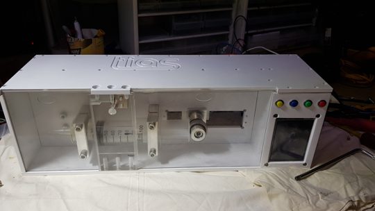 Sealant dispenser machine detail